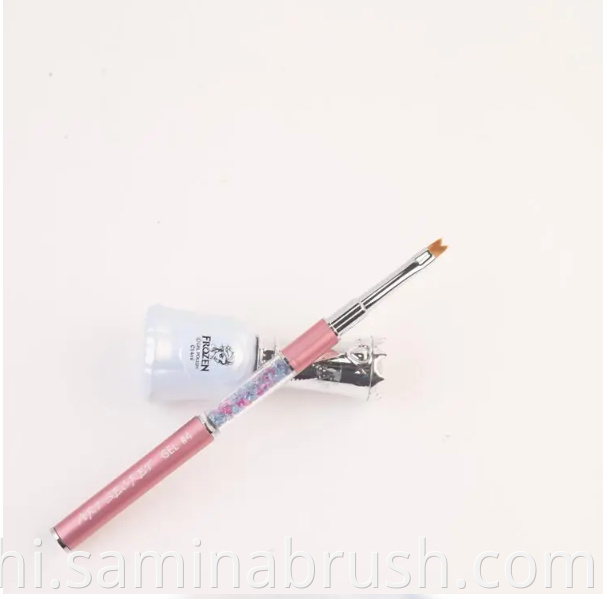 Pink Nail Art Brush